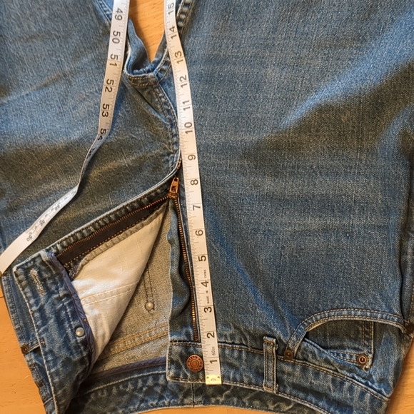 Calvin Klein High Rise Jeans - Rich Blue - Picture 6 of 13